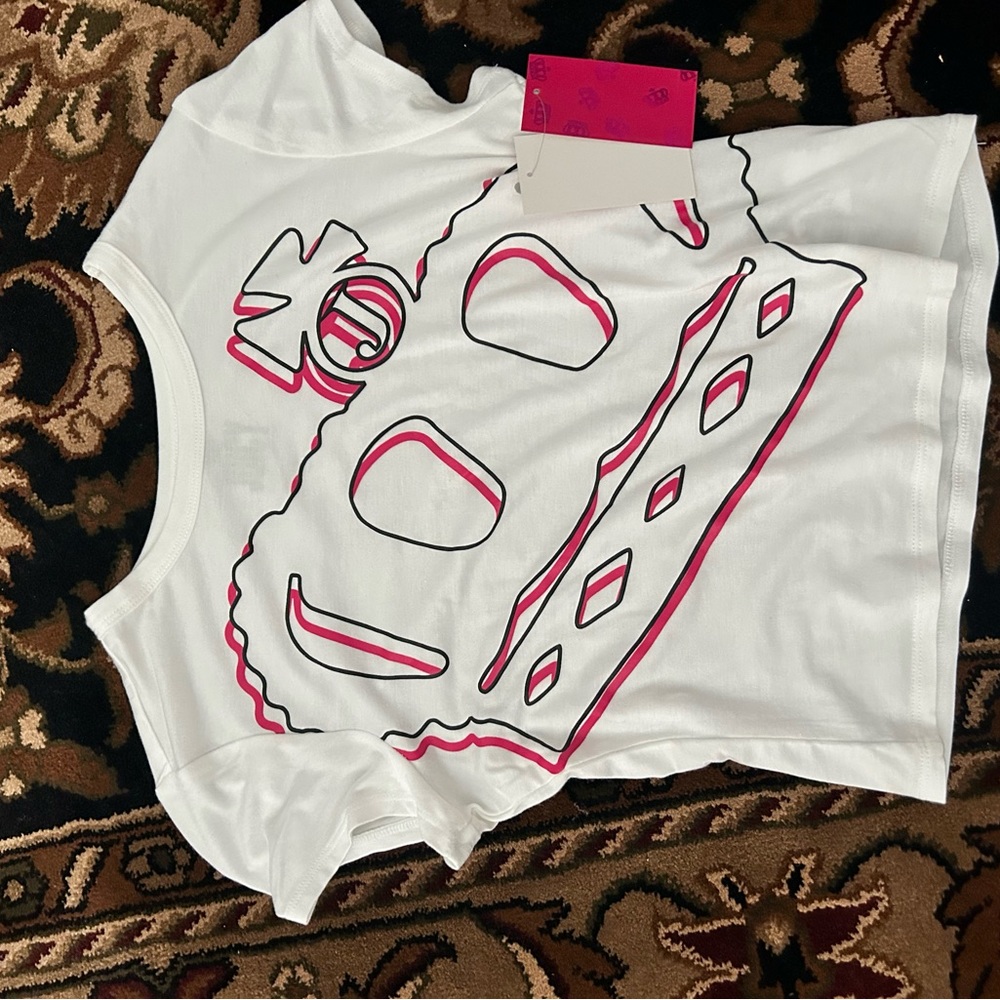 Juicy Couture White Small Crown T-shirt